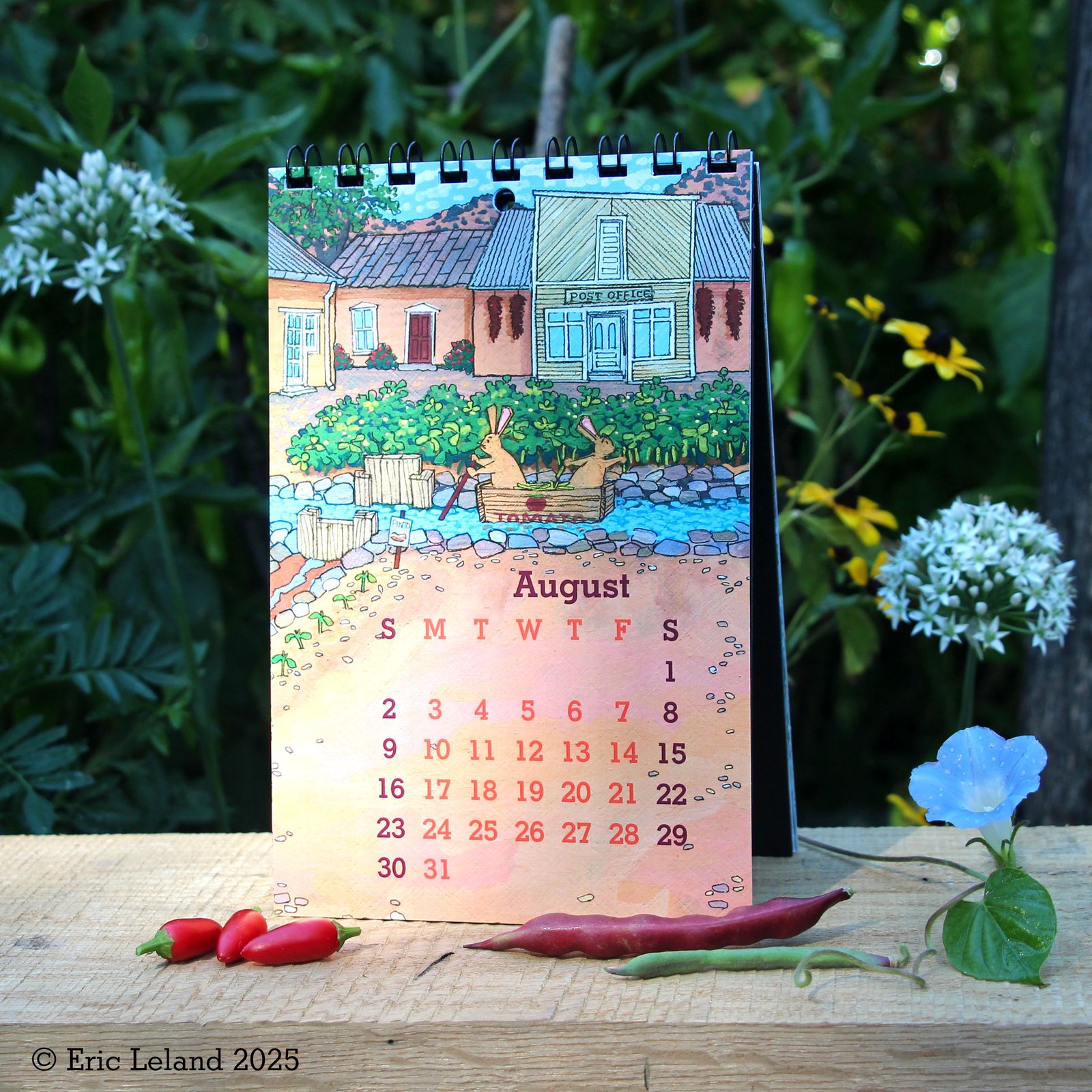 The Produce Is Not Safe: A 2026 Calendar | Eric Leland's Manufactory